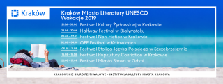 Wakacje 2019: literacki Kraków w podróży po Polsce