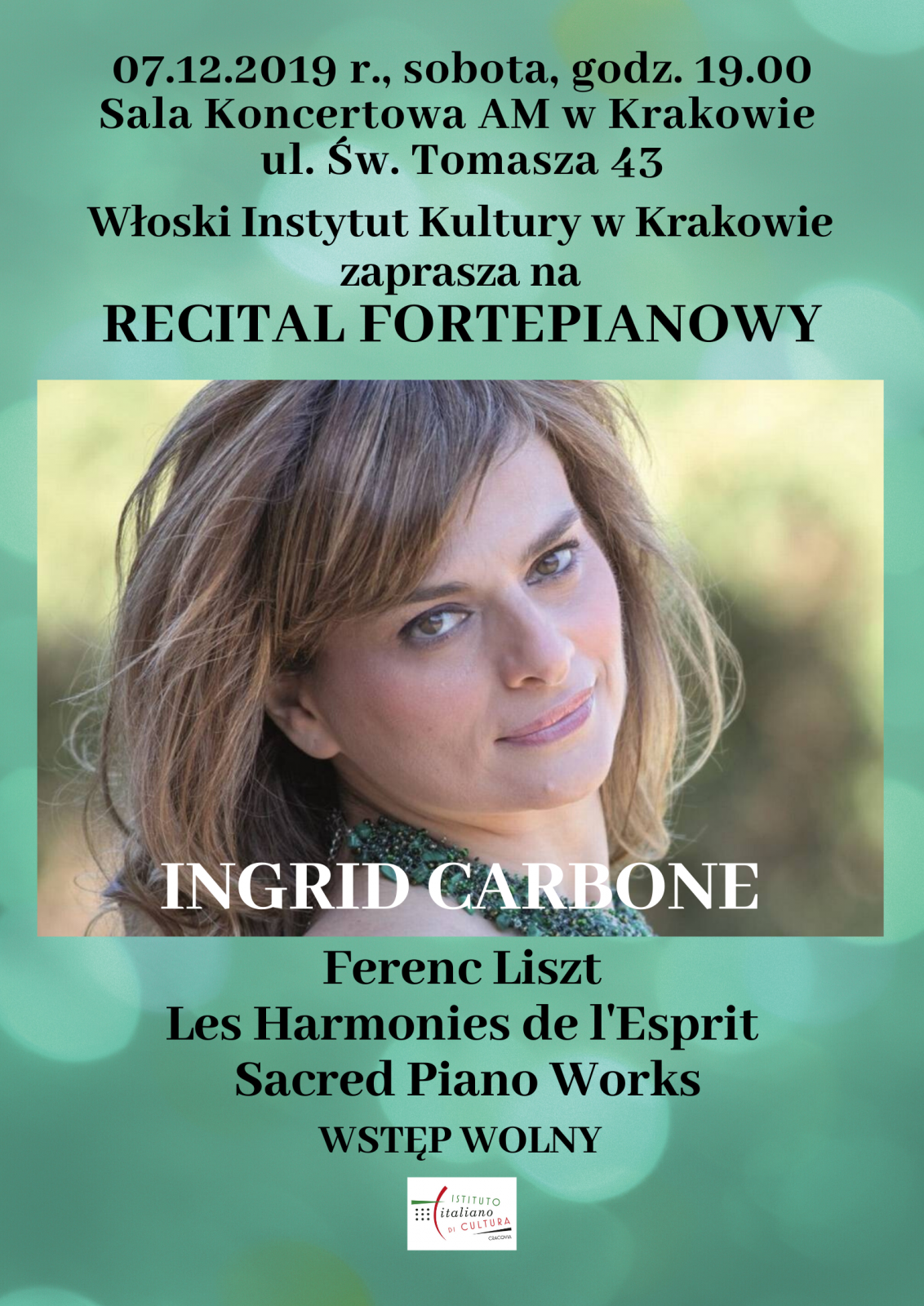 Ingrid Carbone - piano recital