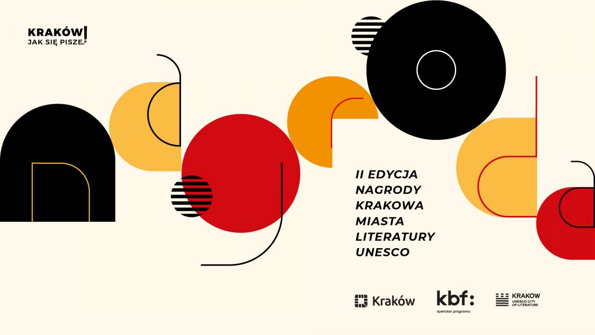 Rusza nabór do drugiej edycji Nagrody Krakowa Miasta Literatury UNESCO!