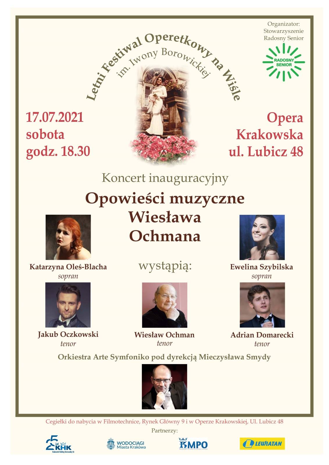 Letni Festiwal Operetkowy na Wiśle im. Iwony Borowickiej 2021