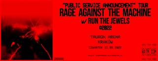 Rage Against the Machine: Public Service Announcement Tour [CANCELED]