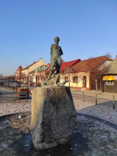 Main Market Square in Niepołomice