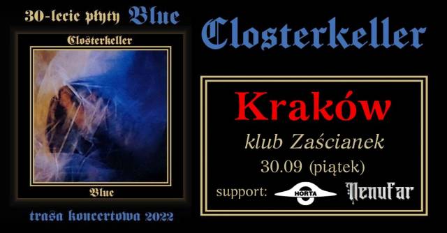 Closterkeller: Blue Abracadabra Tour w Zaścianku