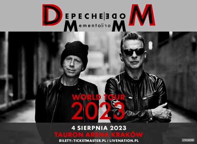 Depeche Mode: Memento Mori World Tour w Tauron Arenie Kraków