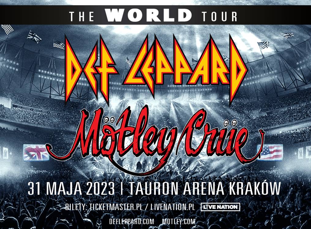 Def Leppard and Mötley Crüe at Tauron Arena Kraków