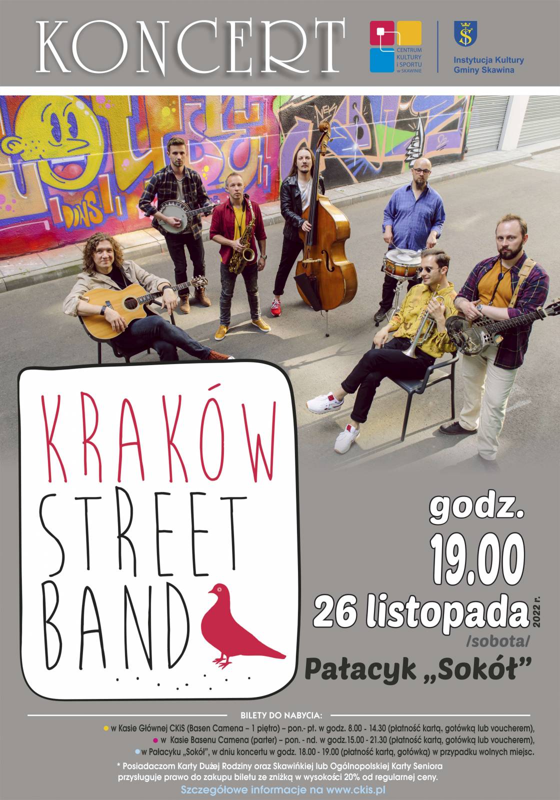 Koncert zespołu Kraków Street Band