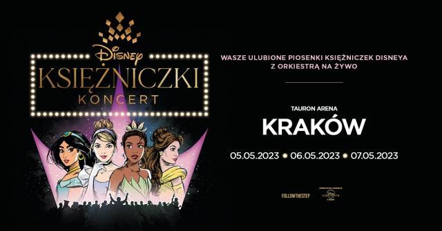 Disney: Księżniczki w Tauron Arenie Kraków