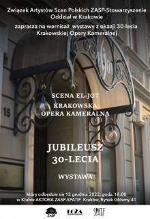 Scena EL-JOT. Krakowska Opera Kameralna. Jubileusz 30-lecia