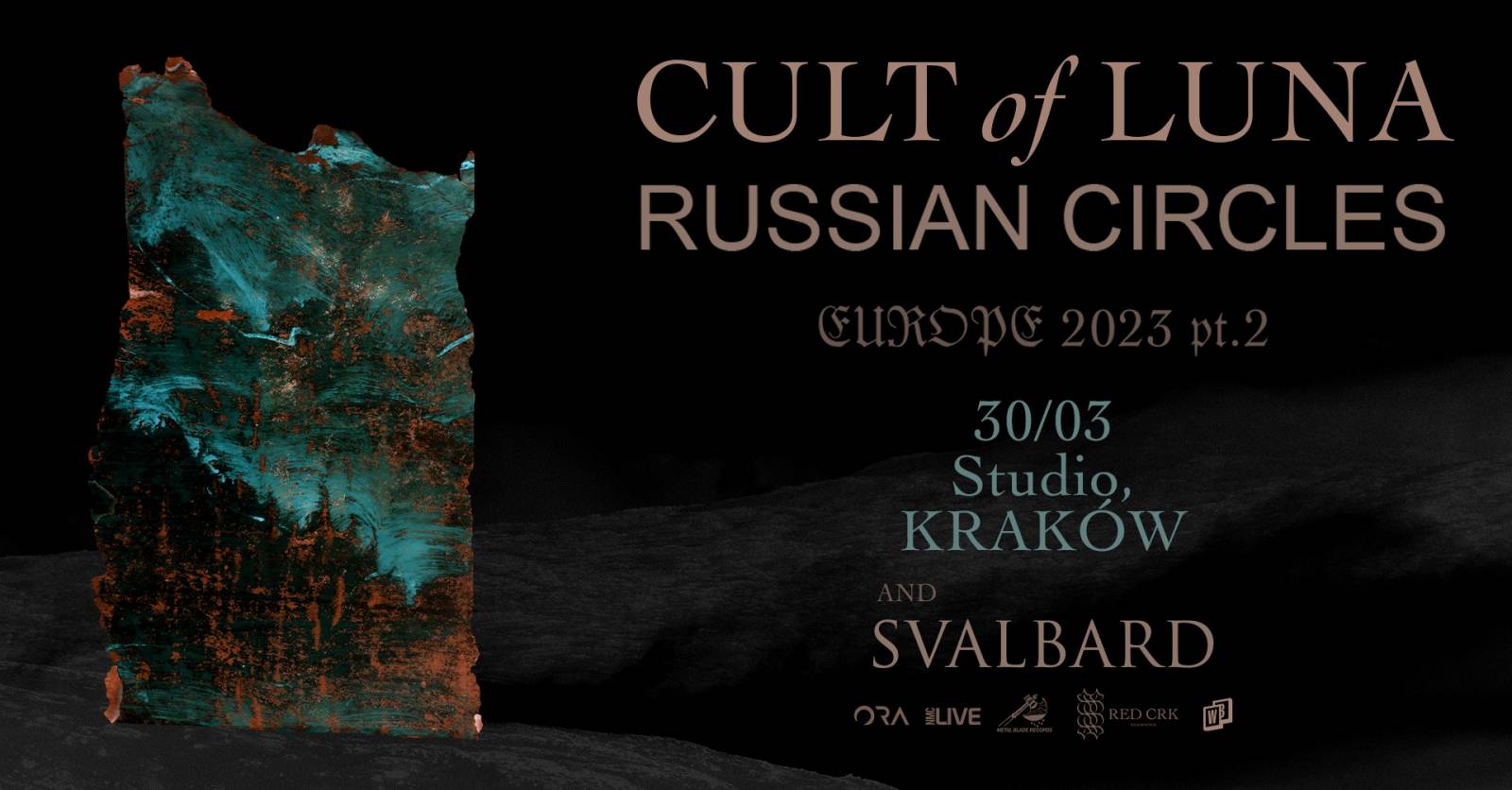 Cult of Luna, Russian Circles, Svalbard at Studio