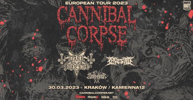 Cannibal Corpse, Dark Funeral, Ingested, Stormruler na Kamiennej 12
