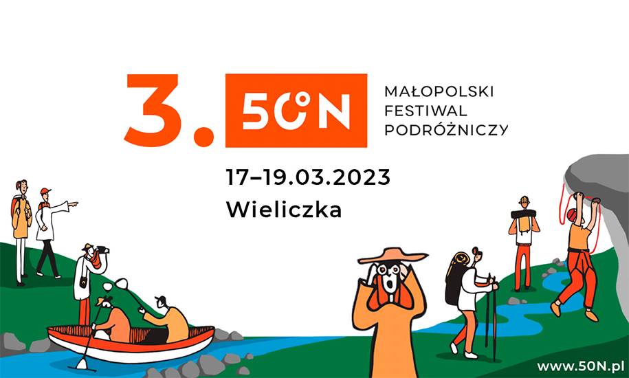 3. Małopolski Festiwal Podróżniczy 50N