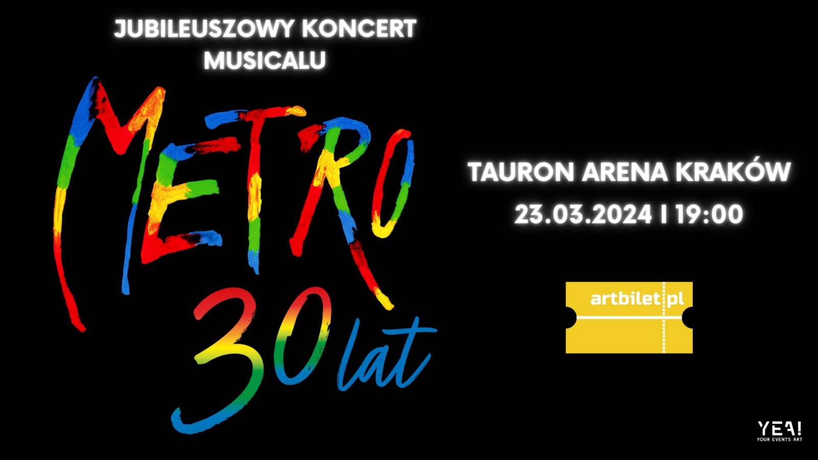 Musical „Metro”: 30 lat w Tauron Arenie Kraków