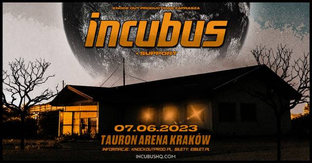 Incubus w Tauron Arenie Kraków