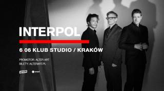 Interpol w Studio