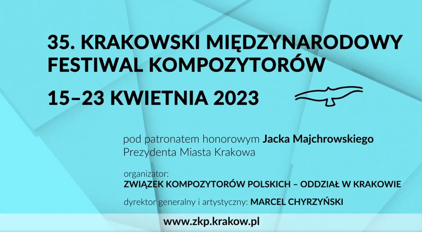 35. Krakowski Międzynarodowy Festiwal Kompozytorów