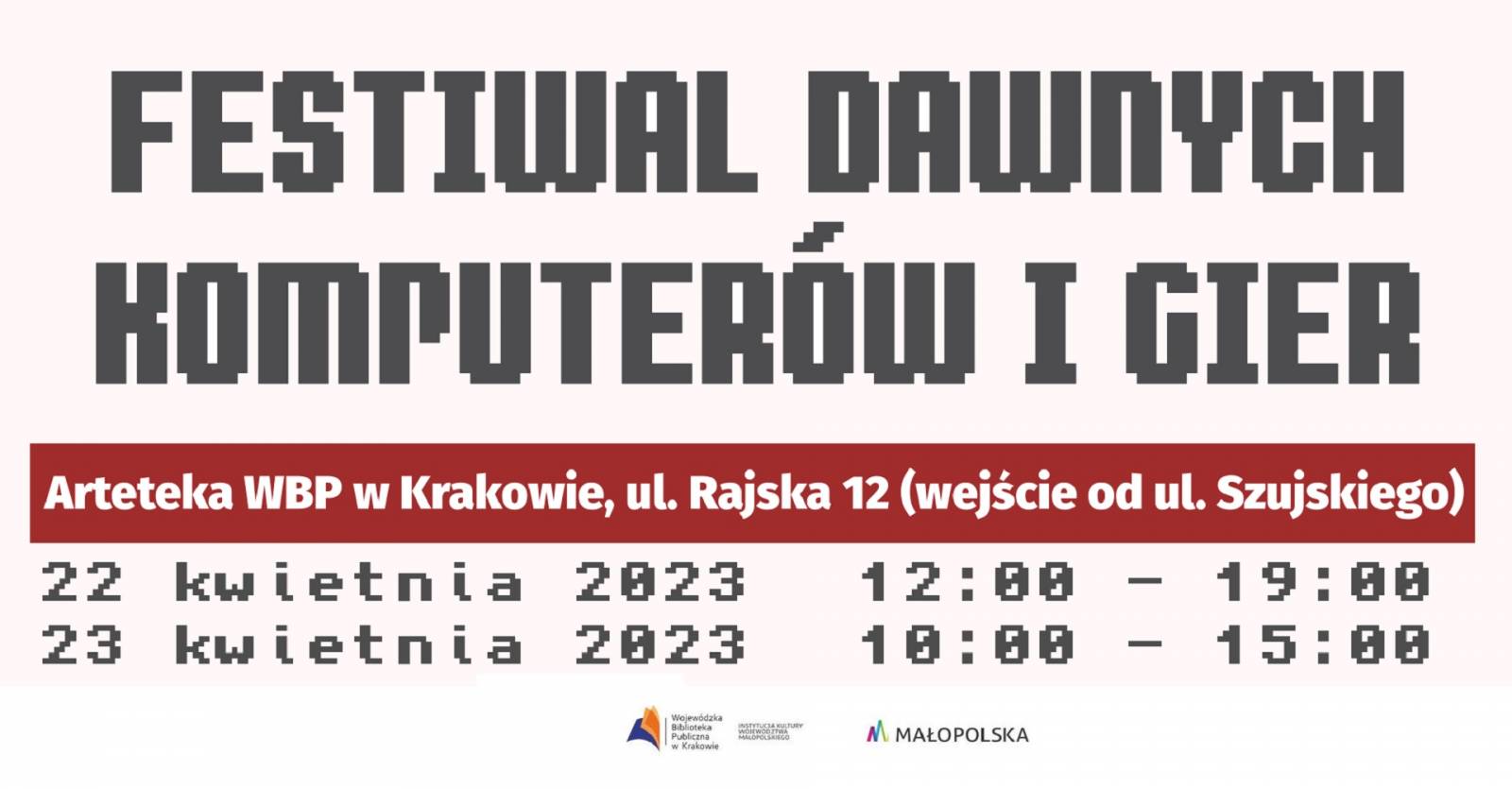 Festiwal Dawnych Komputerów i Gier 2023