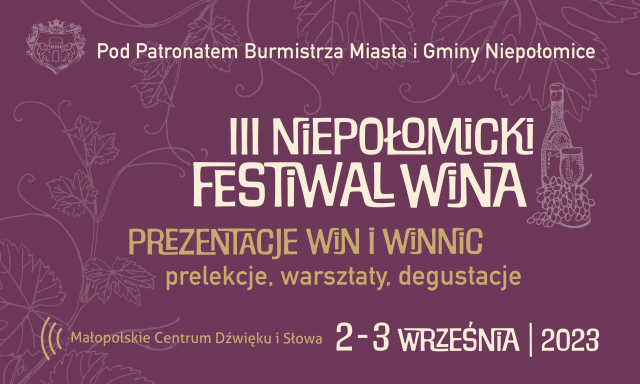 III Niepołomicki Festiwal Wina