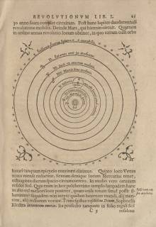 Nicolaus Copernicus, De revolutionibus orbium coelestium, manuscript, Jagiellonian Library, MS 10000 III, exhibition Nicolaus Copernicus. Innovator of Astronomy at the Jagiellonian Library 