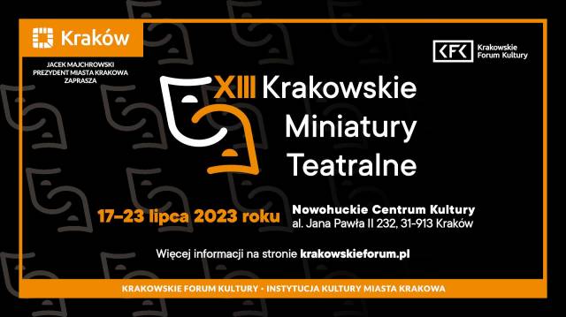 XIII Krakowskie Miniatury Teatralne