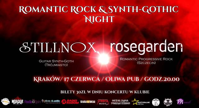 Romantic Rock & Synth-Gothic Night: Stillnox, Rosegarden