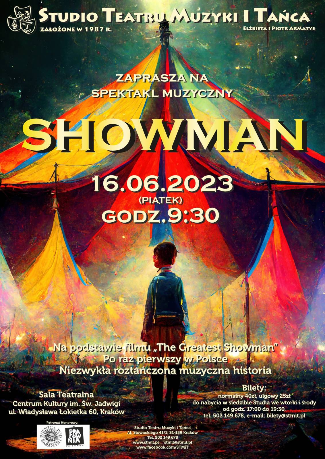 Showman - Prapremiera musicalu