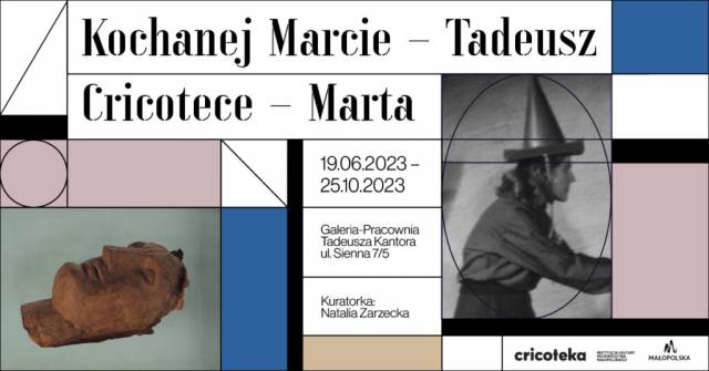Kochanej Marcie – Tadeusz. Cricotece – Marta