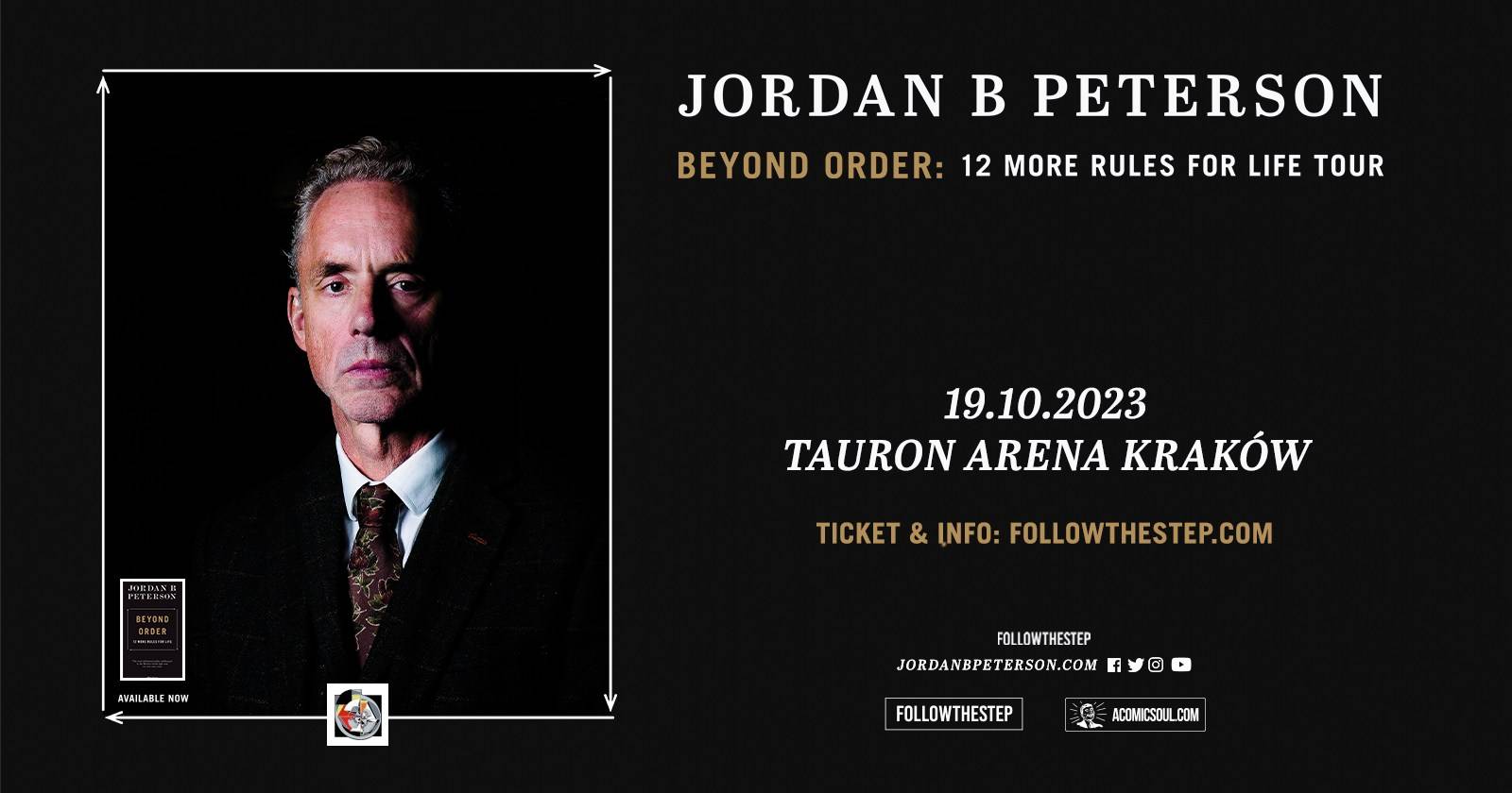 Jordan Peterson | Beyond Order: 12 More Rules for Life Tour [CANCELED]