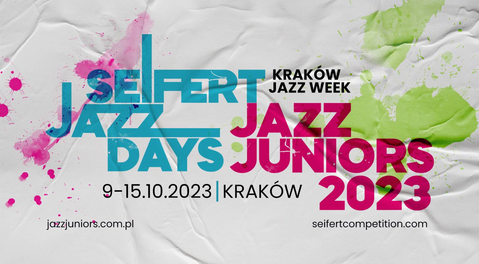 Kraków Jazz Week 2023: Jazz Juniors and Seifert Jazz Days
