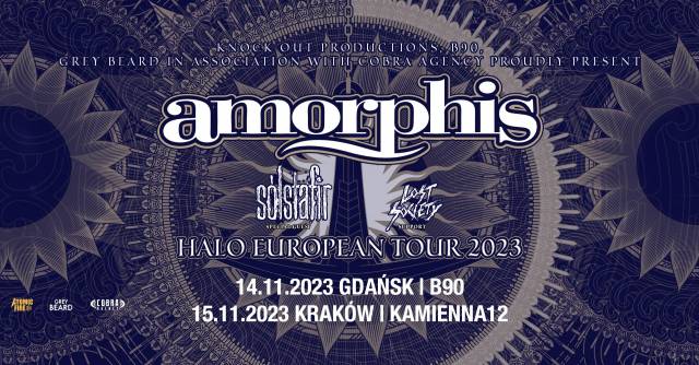 Amorphis, Solstafir, Lost Society at Kamienna 12