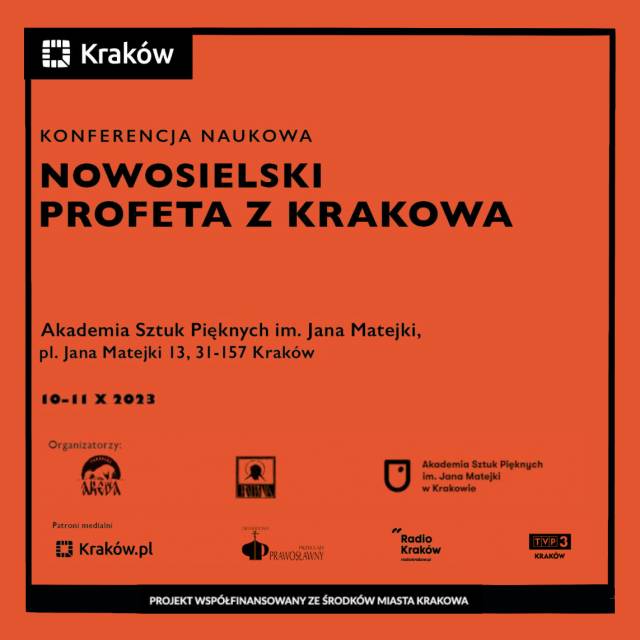 Konferencja naukowa: Nowosielski. Profeta z Krakowa