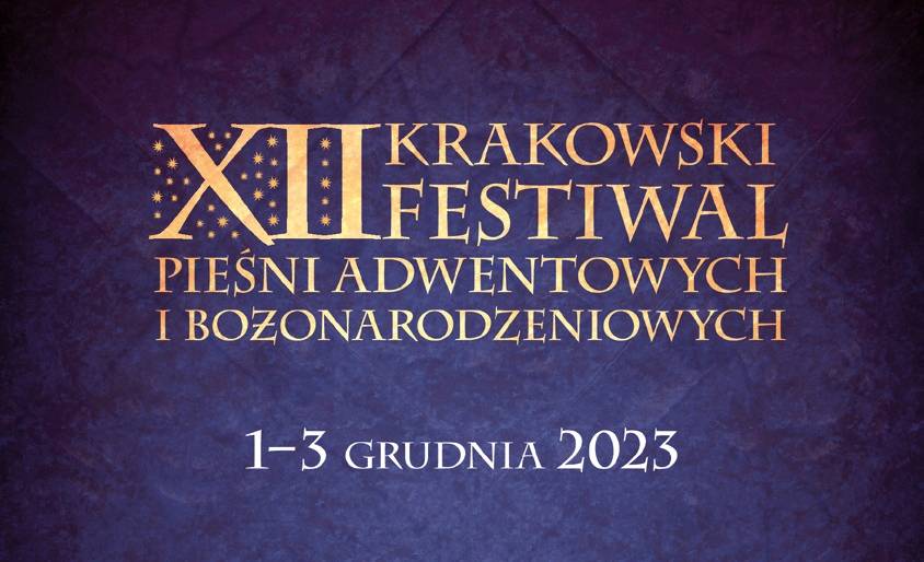 XII Krakowski Festiwal Pieśni Adwentowych i Bożonarodzeniowych