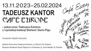 Tadeusz Kantor Café Europe