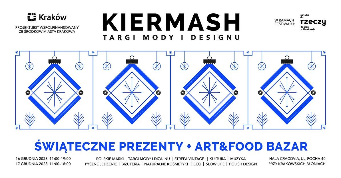 Kiermash Świąteczne prezenty x Art & Food Bazar