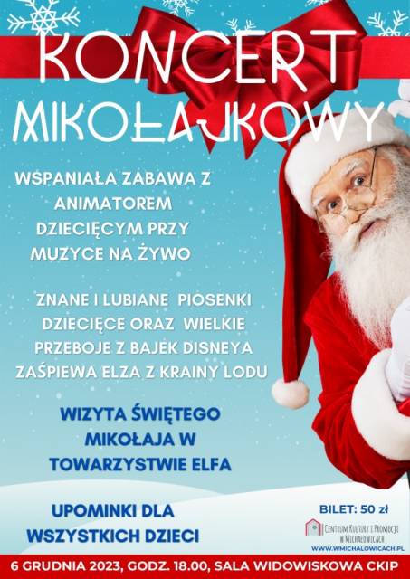 Koncert Mikołajkowy w Michałowicach