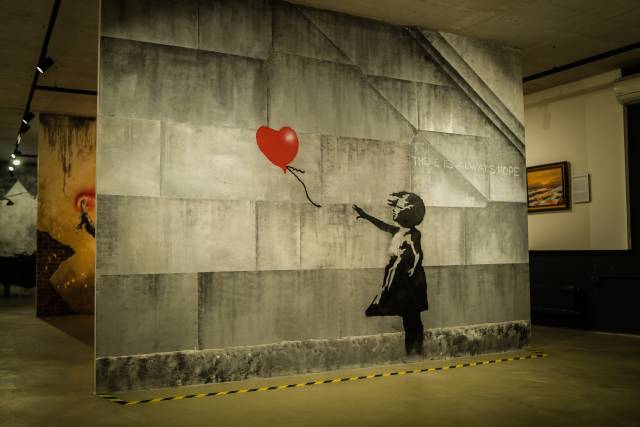 Permanent exhibition of artworks by Banksy 
