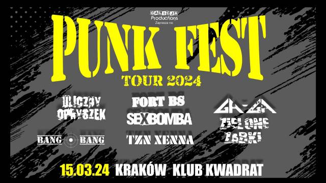 Punk Fest Tour 2024 w Kwadracie