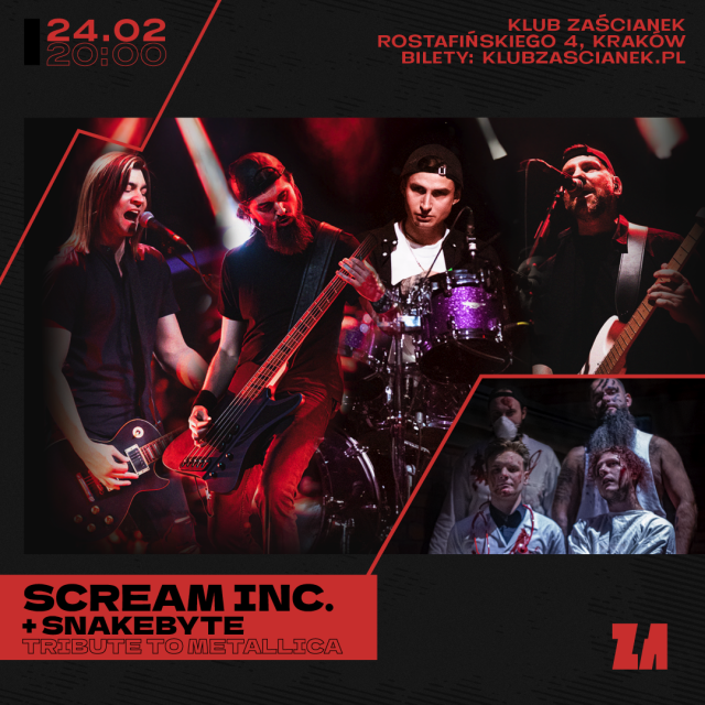 Scream Inc.: Tribute to Metallica w Zaścianku