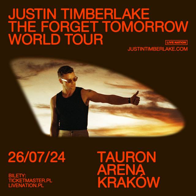 Justin Timberlake: The Forget Tomorrow World Tour w Tauron Arenie Kraków