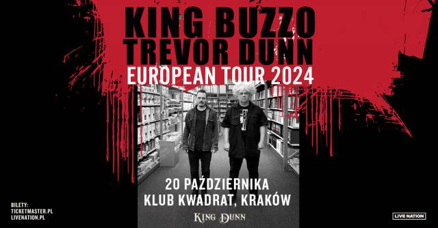 King Buzzo and Trevor Dunn at Kwadrat