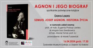 Agnon i jego biograf. Spotkanie poświęcone książce „Szmuel Josef Agnon. Historia życia” Dana Laora