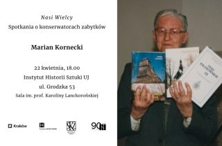 Spotkanie o Marianie Korneckim i ochronie architektury drewnianej w Małopolsce 