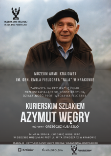 Kurierskim szlakiem. Azymut Węgry – projekcja w Muzeum Armii Krajowej 